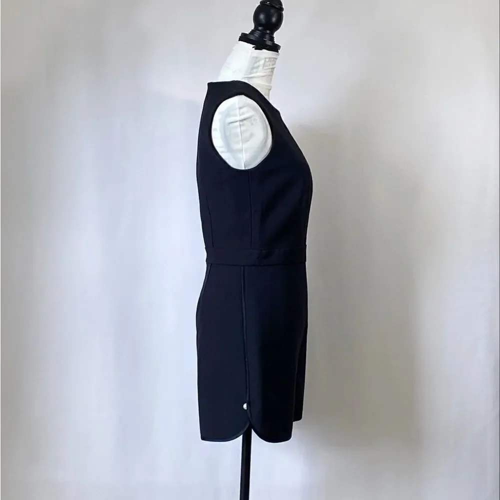 Adam Lippes Wool-Silk Sleeveless Romper size 6